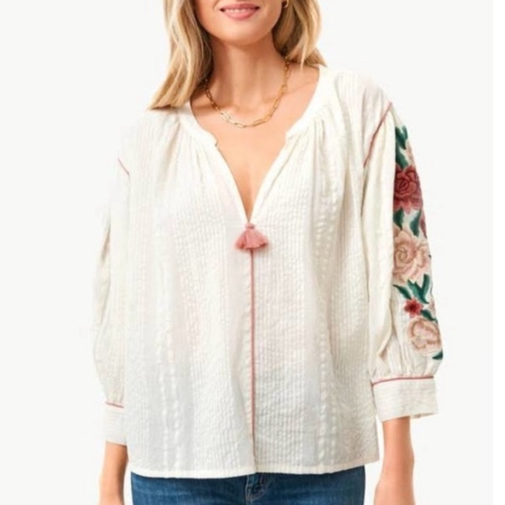 Roller Rabbit Desert Flower Laura Top 🌺